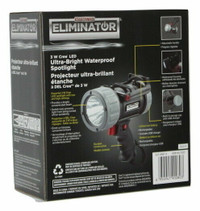 MOTOMASTER Eliminator Waterproof Ultra-bright Spotlight 3W LED