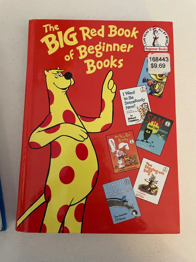 Dr Seuss Big Beginner Books X2- Red and Blue in Children & Young Adult in London - Image 4