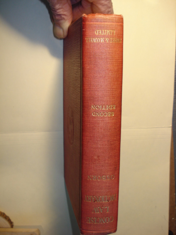 Concise Law Dictionary (antique) in Other in Comox / Courtenay / Cumberland