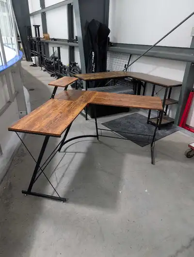 L-Shaped Corner Desk, View more