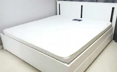 twin bed and mattress  - almost new one, View more