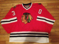 CHANDAIL GARDIEN DE BUT LNH CHICAGO BLACKHAWKS GOALIE CUT JERSEY