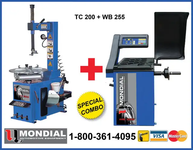 Semi automatic Tire Changer Balancer Machine TC325+Help+WB-255 in Other in Fredericton - Image 3