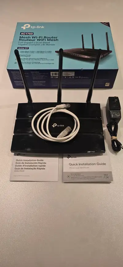 TP-Link AC1750 Dual Band Wireless AC Gigabit Router, View more