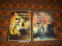 lot of 2 Conan the Barbarian by Robert E. Howard hardcover