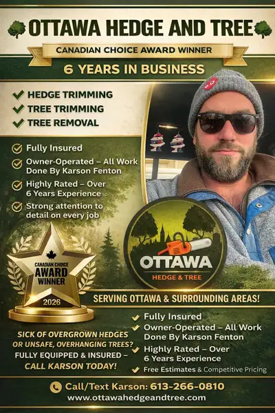 Ottawa Hedge and Tree ( formerly Spring into Action), is a professional experienced hedge trimming/...