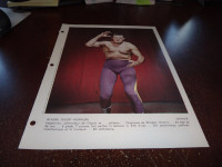 wladek killer kowalski quebec wrestling original photo as lutte