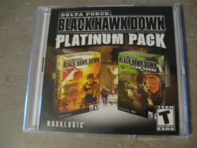 Delta Force - Black Hawk Down Platinum Pack CD-ROM games 2 disc, View more