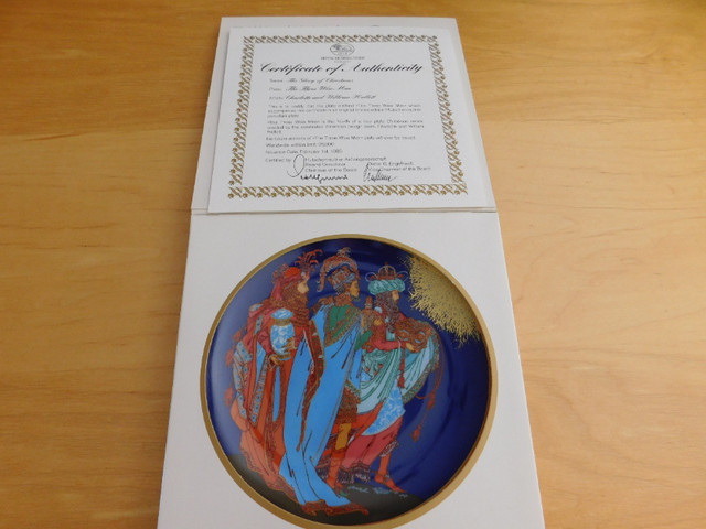Vintage Hutschenreuther Collector Plate," Wise Men" in Arts & Collectibles in Kitchener / Waterloo - Image 2