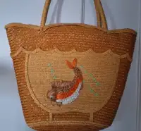 Vintage Basket Bag, large