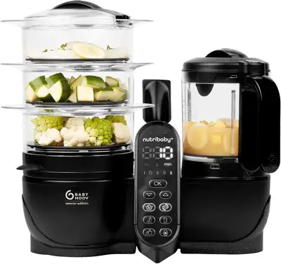 (NEW IN BOX) Babymoov Duo Meal Station XL 6-in-1 Baby Food Maker, View more