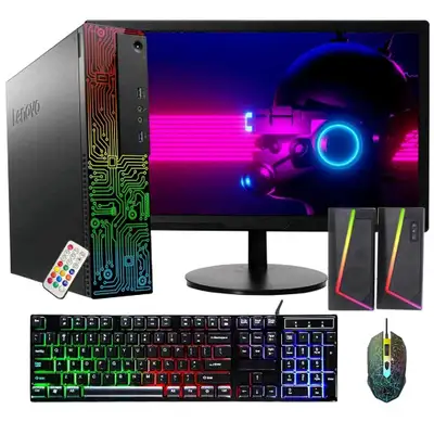 Lenovo Full Gaming PC Desktop Computer, View more
