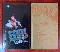 ELVIS PRESLEY CD sets, A GOLDEN CELEBRATION + LIVE IN LAS VEGAS