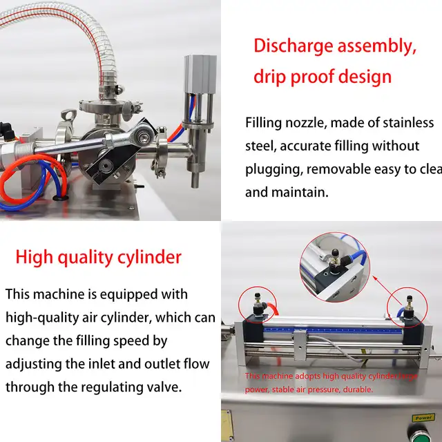 10-100ml Pneumatic Dual-Use Paste Liquid Filling Machine160418 in Other in City of Toronto - Image 5