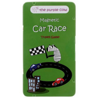 The Purple Cow Magnetic Travel Game Car Race