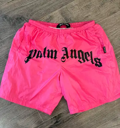 Palm Angels men’s swim trunks size Large , View more
