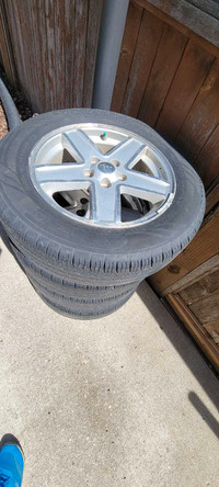 215/65R17 All seasons on Jeep Patriot rims (5x114.3)