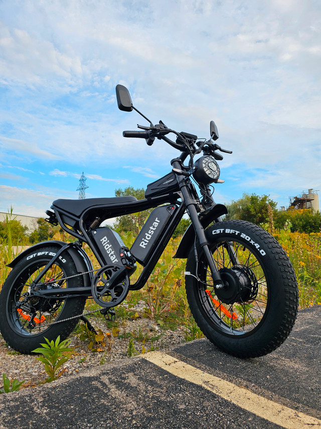 NEW Zeus Retro Ebike - Q20 Pro Dual Motor 2000W  Coxwell Avenue in eBike in City of Toronto - Image 4