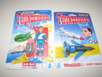 Thunderbirds Matchbox Scott + Alan Tracy 2x Toy Figurines NEW