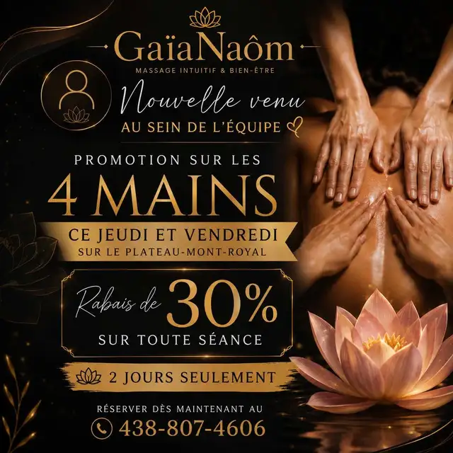 Four-Hand Massage – South Shore