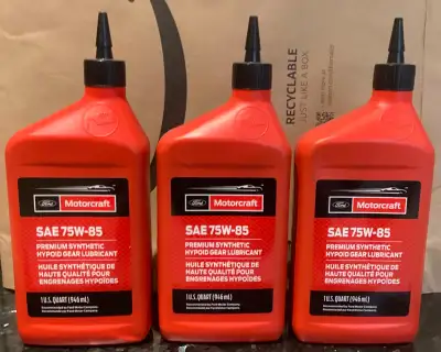 Motorcraft SAE 75W-85 Premium Synthetic Hypoid Gear Lube, View more