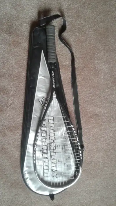 Squash Racket - Dunlop Black Max Titanium, View more
