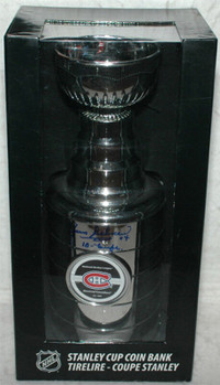 Jean Beliveau - Réplique  Coupe Stanley du Canadiens Montreal