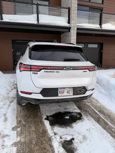 Take over my lease on this practically brand-new 2025 Chevrolet Equinox EV RS, an all-electric SUV w...