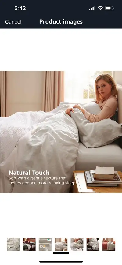 NEW-Bedsure Sheet Set - Queen Size, View more