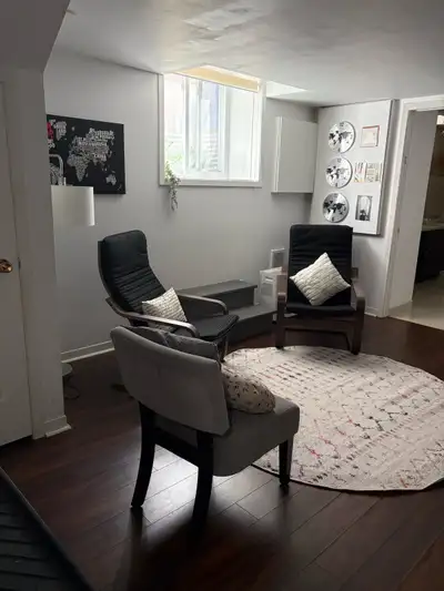 Available early if interested. This open airy apartment with high ceilings has been remodelled. It i...