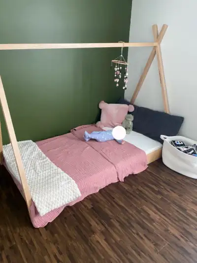 lit enfant tipi + matelas ( neuf ), View more
