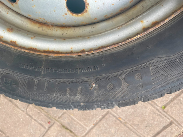 205/55 R16 Barum Polaris  Set of 4 tires on rims 5x100 in Tires & Rims in Markham / York Region - Image 3