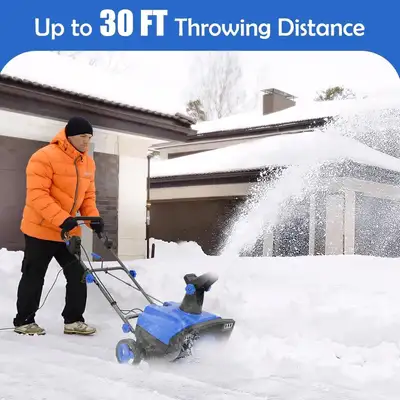 Snow Blower, 20" Corded Walk-Behind Snow Blower with 15 AMP Moto, View more
