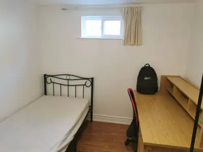 One bed-room basement at Finch/Midland (Brimley) for rent, shared bathroom with another man. Quiet n...