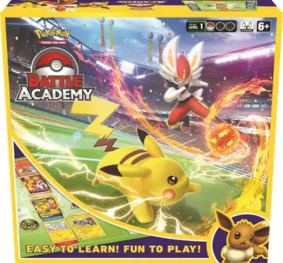 Pokémon Trading Card Game Battle Academy (Cinderace V, Pikachu V, View more