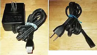 This is a lot of 2 Cables including a Hewlett Packard AC Adapter ADP-32BB B, for a printer, and a Po...
