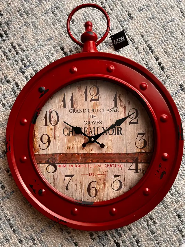 **Brand New** Vintage Wall Clock in Home Décor & Accents in Ottawa - Image 2
