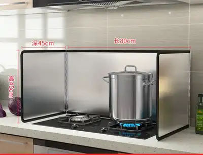 Stainless Steel Backsplash Behind Stove Foldable Splash Shield, View more