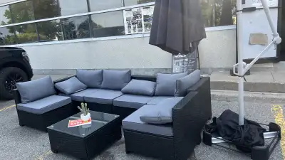 $499-$599, 7 Pieces Patio Sofa Outdoor Wicker Sectional Patio, View more