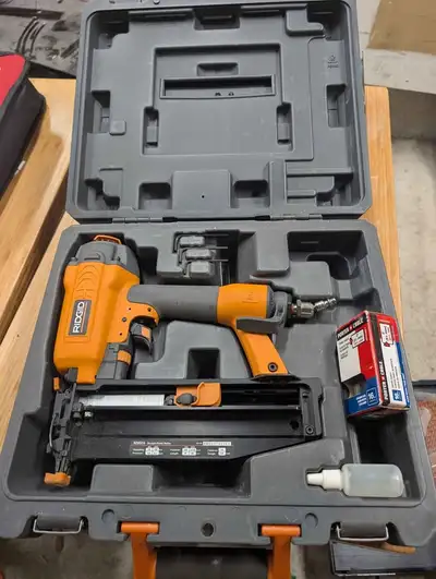 Ridgid brad nailer, View more