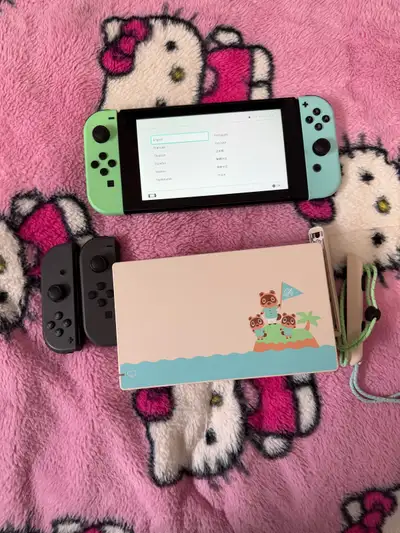 Nintendo switch animal crossing edition , View more