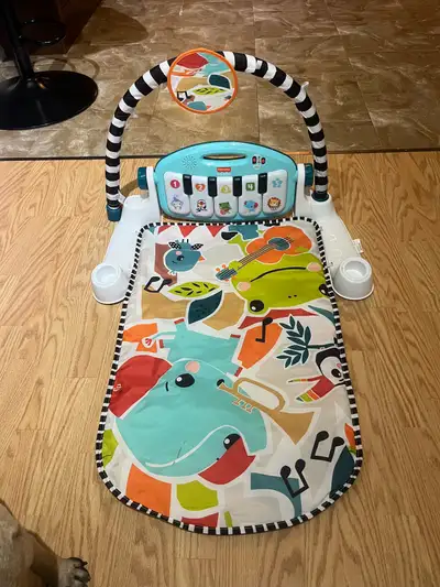 Fisherprice Kick & Play Newborn Baby Playmat, View more