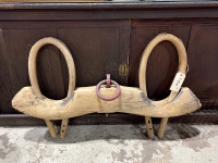 Large old ox yoke