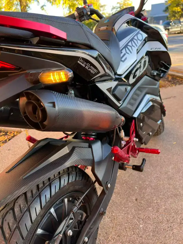 GANDAN TURBO 72V/32 Black | $650 OFF | Motorcycle Style eBike in eBike in Mississauga / Peel Region - Image 5