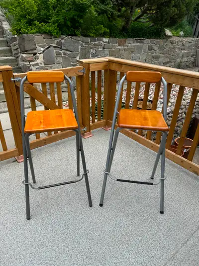 2 Ikea Bar Stools, View more