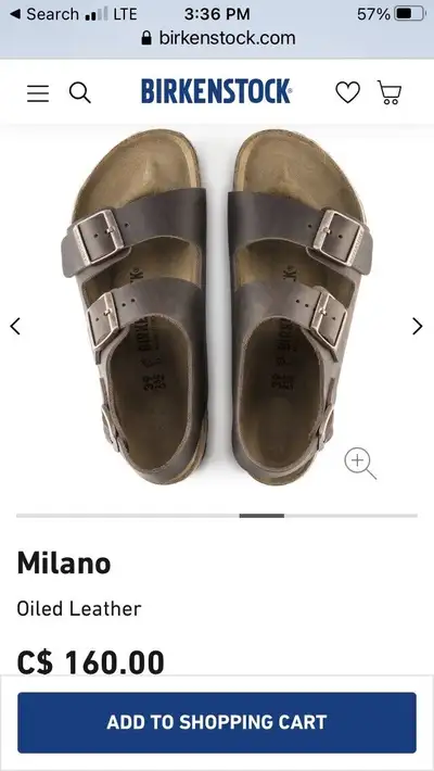 Birkenstock sandals size 41 Like new worn once….color is taupe/brown Will ship, at your cost or porc...