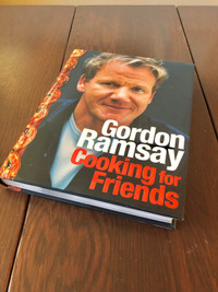 Gordon Ramsay Cooking For Friends Cook Book Cookbook Hardcover