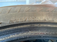 265/50R20 tires