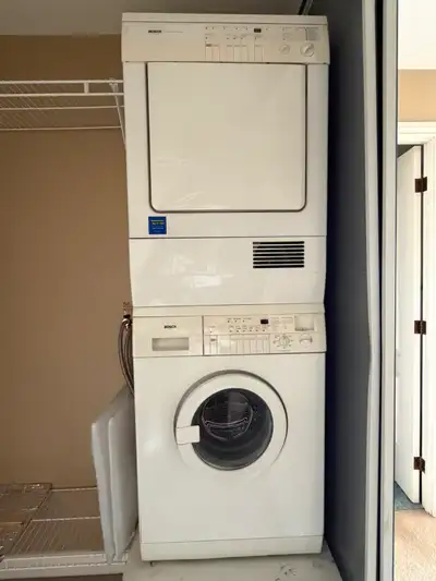24" Bosch Washer and Dryer - Apartment size, View more