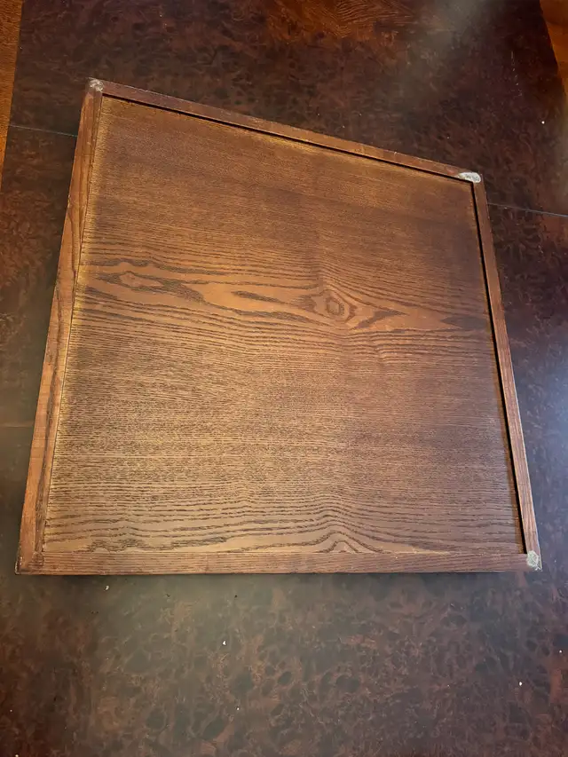 Pottery Barn Real Mahogany Sqaure Tray in Home Décor & Accents in City of Toronto - Image 5